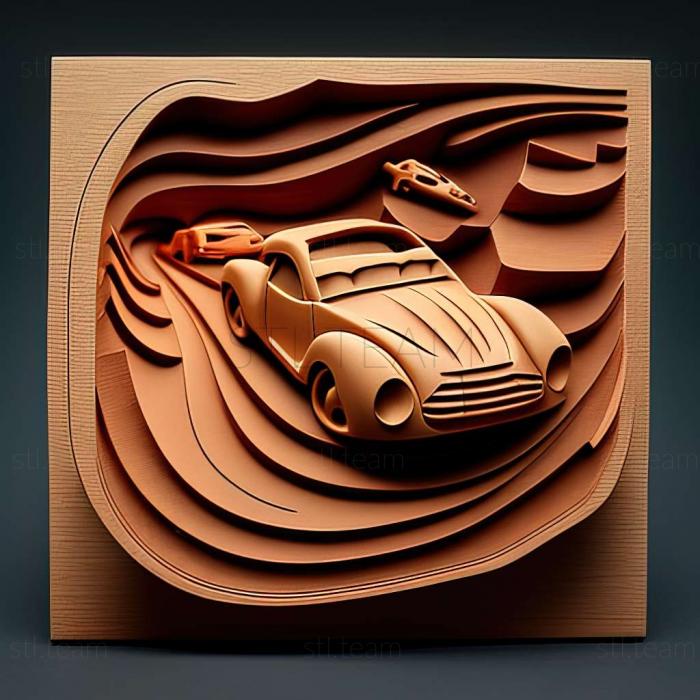 3D модель Игра Cars Race O Rama (STL)